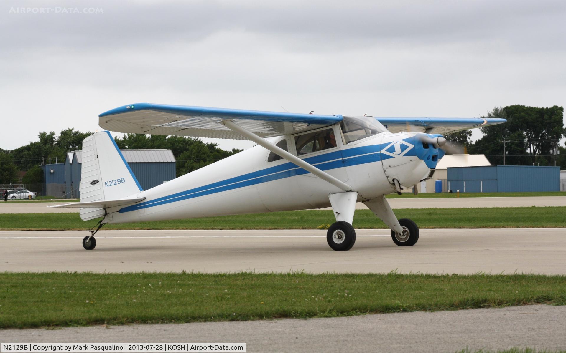N2129B, 1949 Luscombe 8F Silvaire C/N 6556, Luscombe 8F