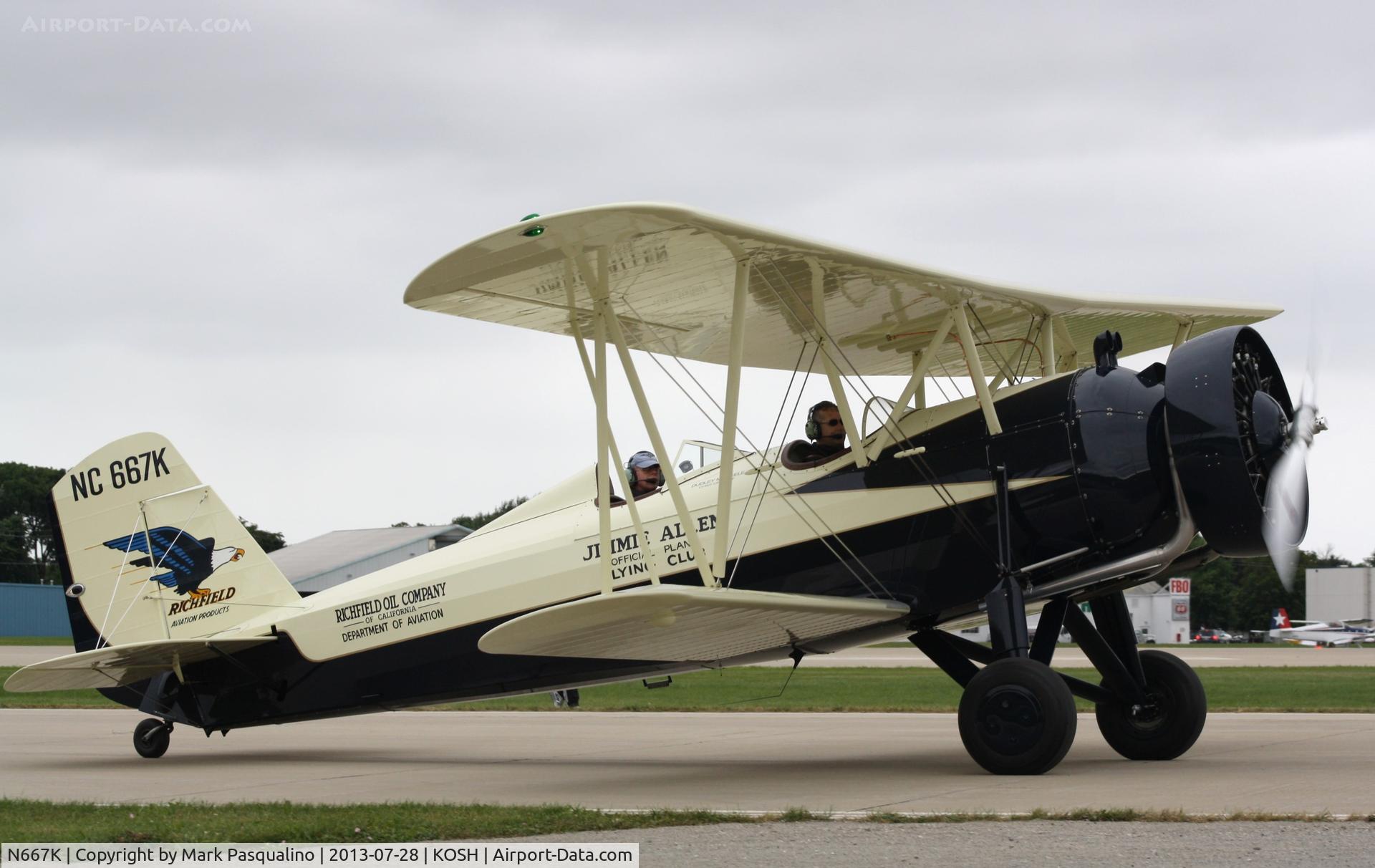 N667K, Stearman 4-E Junior Speedmail C/N 4007, Stearman 4E
