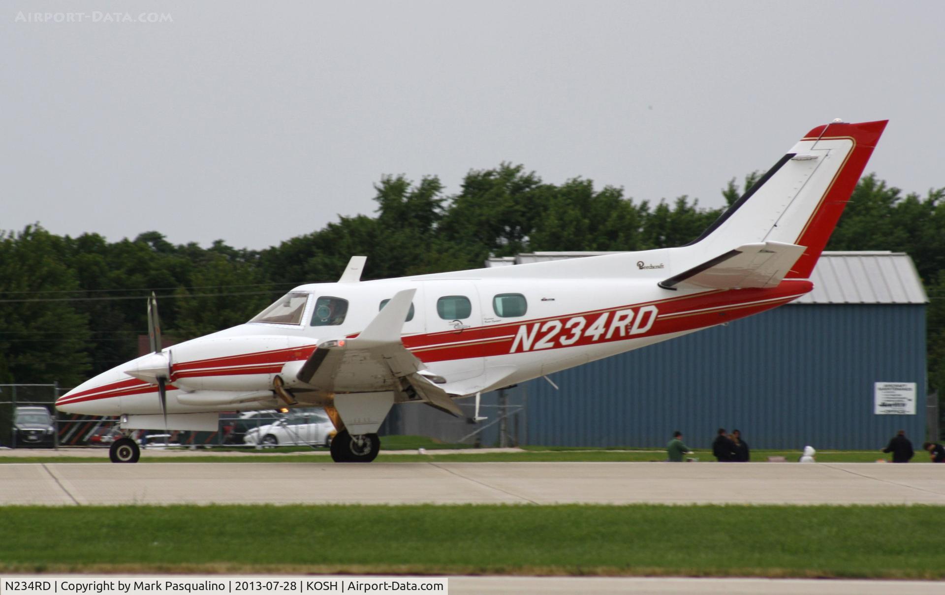 N234RD, 1981 Beech B-60 Duke C/N P-566, Beech B60