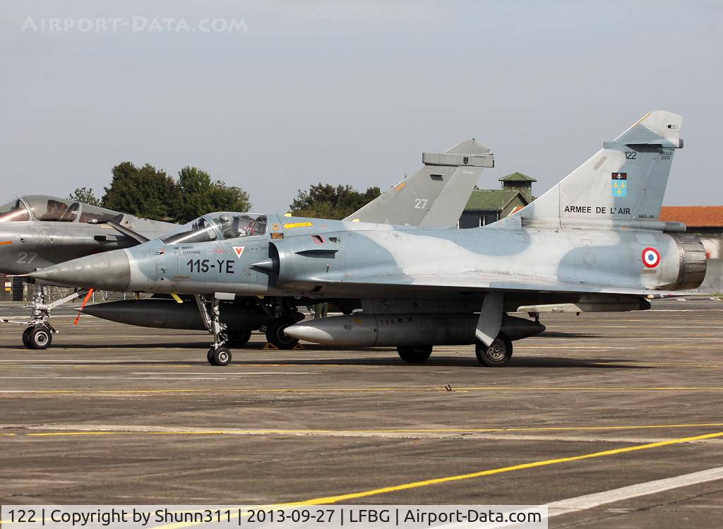 122, Dassault Mirage 2000C C/N 405, Participant of the Cognac AFB Spotter Day 2013... Re-coded as 115-YE