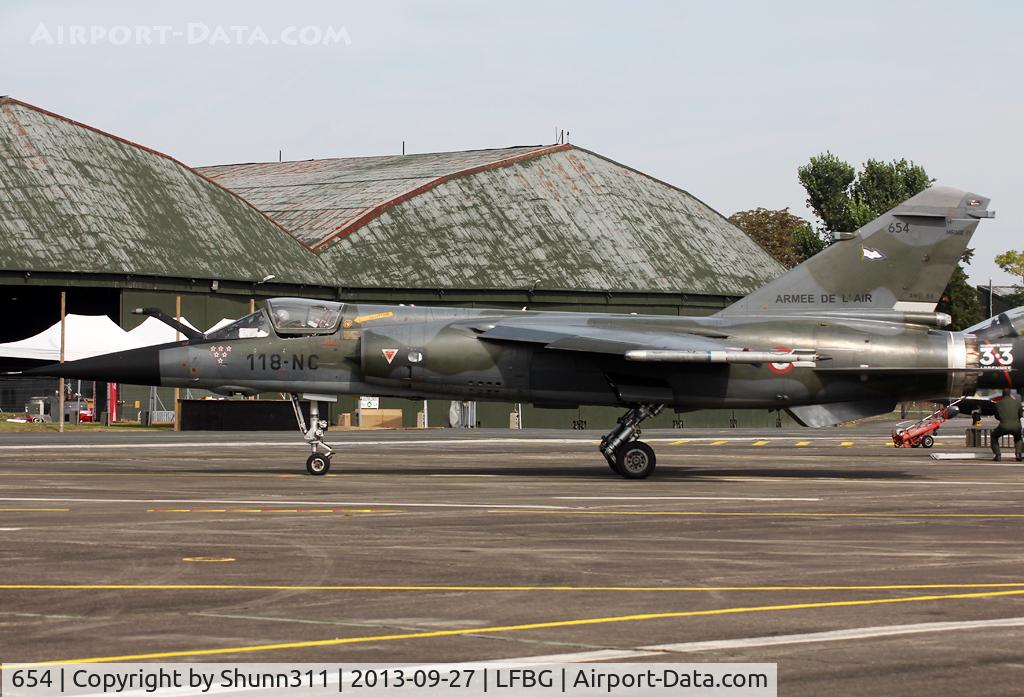 654, Dassault Mirage F.1CR C/N 654, Participant of the Cognac AFB Spotter Day... Re-coded as 118-NC and with additional special 