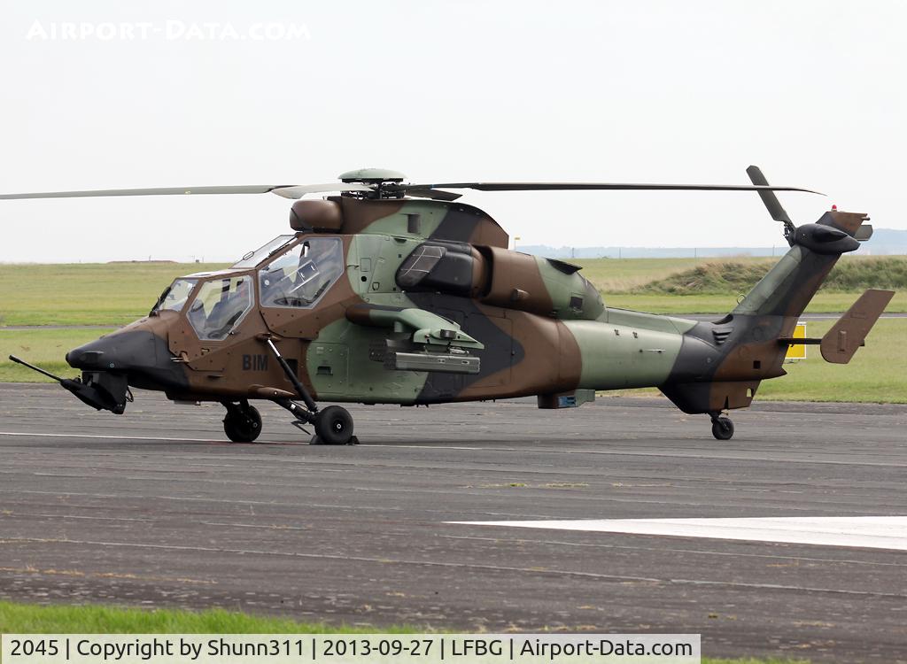 2045, 2013 Eurocopter EC-665 Tigre HAP C/N 2045, Participant of the Cognac AFB Spotter Day 2013