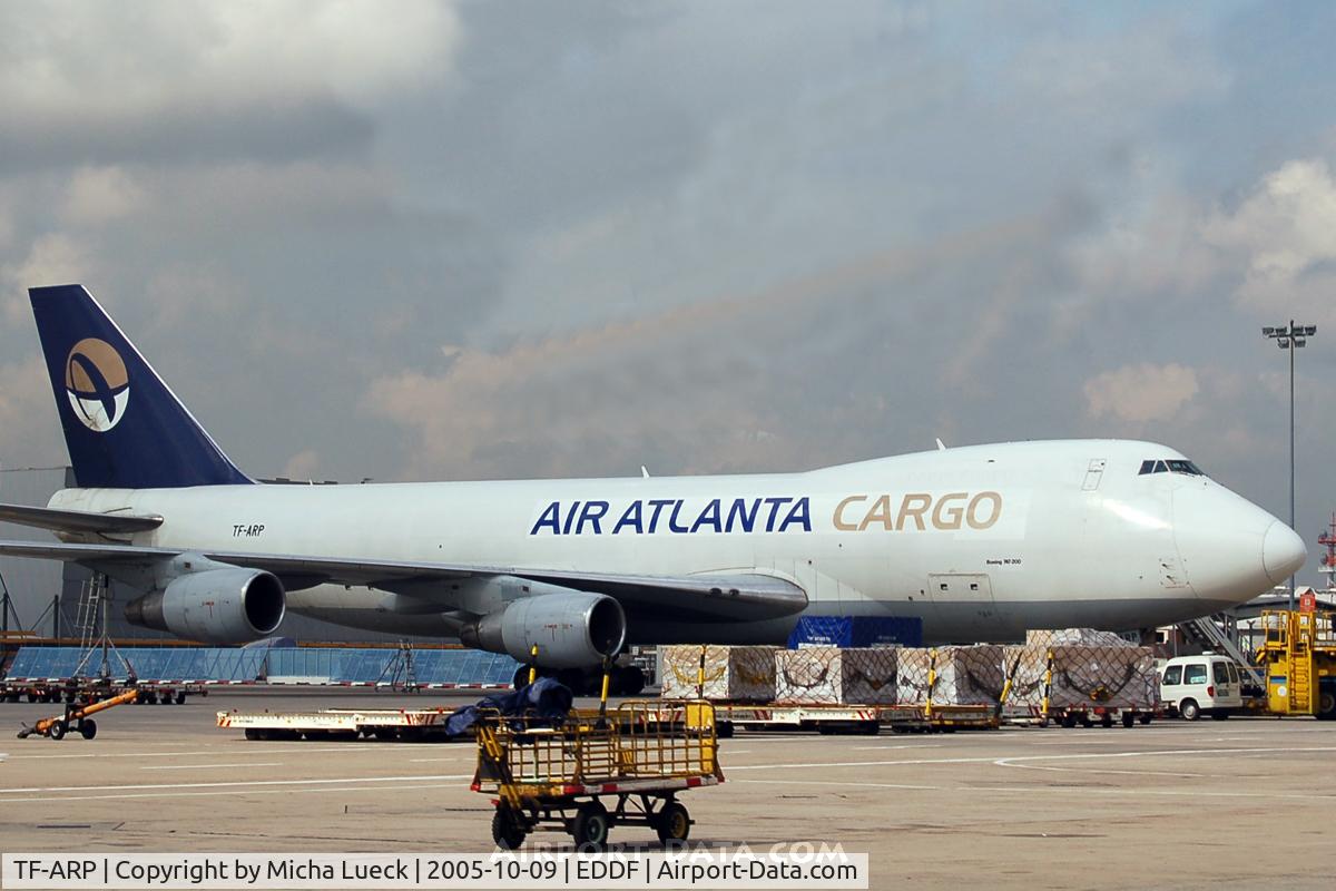 TF-ARP, 1985 Boeing 747-230F C/N 23348, At Frankfurt