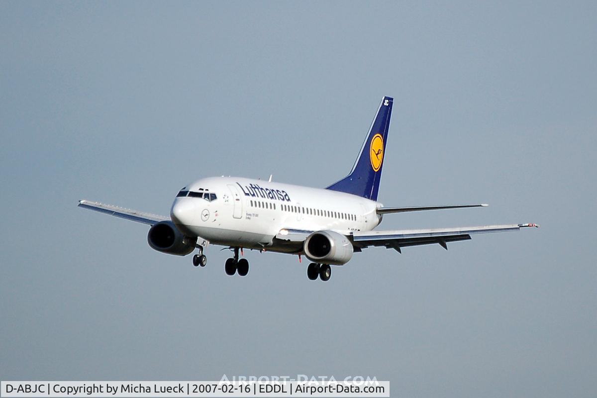D-ABJC, 1991 Boeing 737-530 C/N 25272, At Düsseldorf