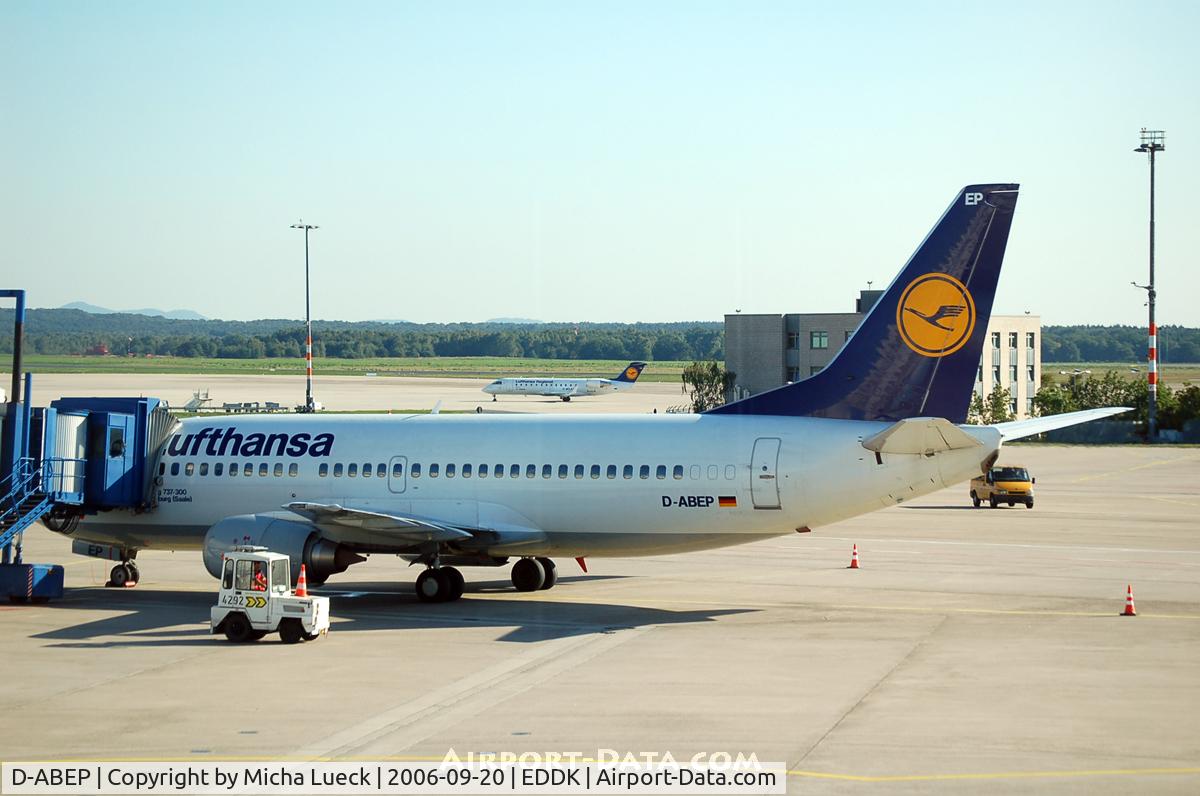 D-ABEP, 1992 Boeing 737-330 C/N 26430, At Cologne