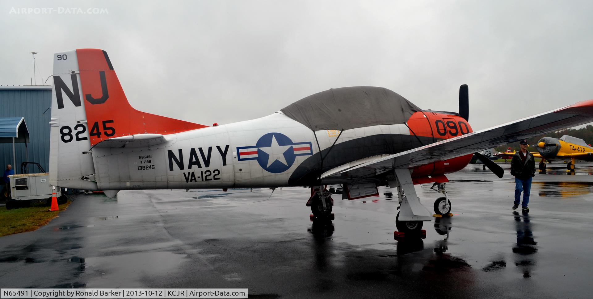 N65491, North American T-28B Trojan C/N 200-316 (138245), Culpeper Air Fest 2013