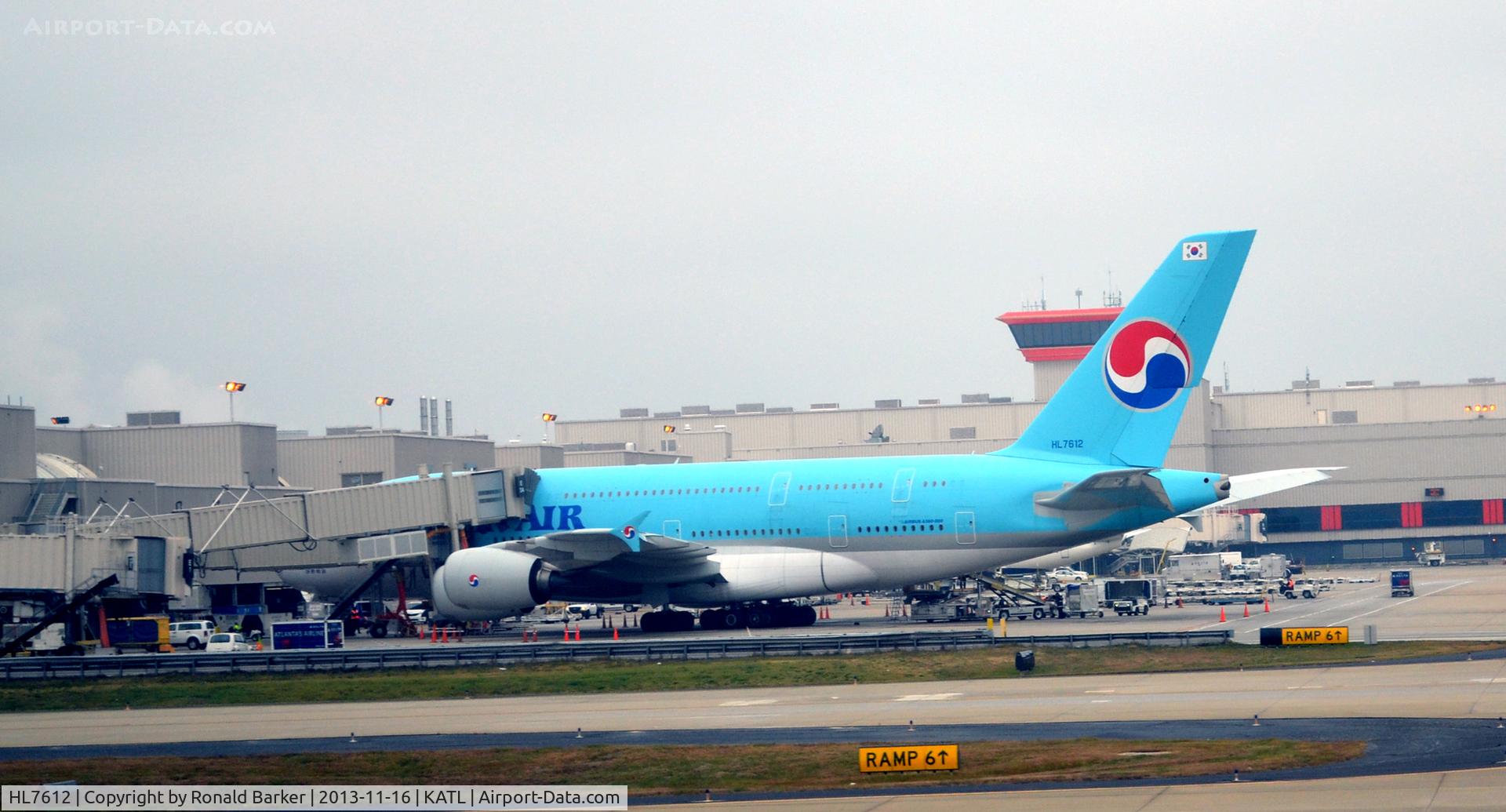 HL7612, 2011 Airbus A380-861 C/N 039, Enormous A380 in Atlanta