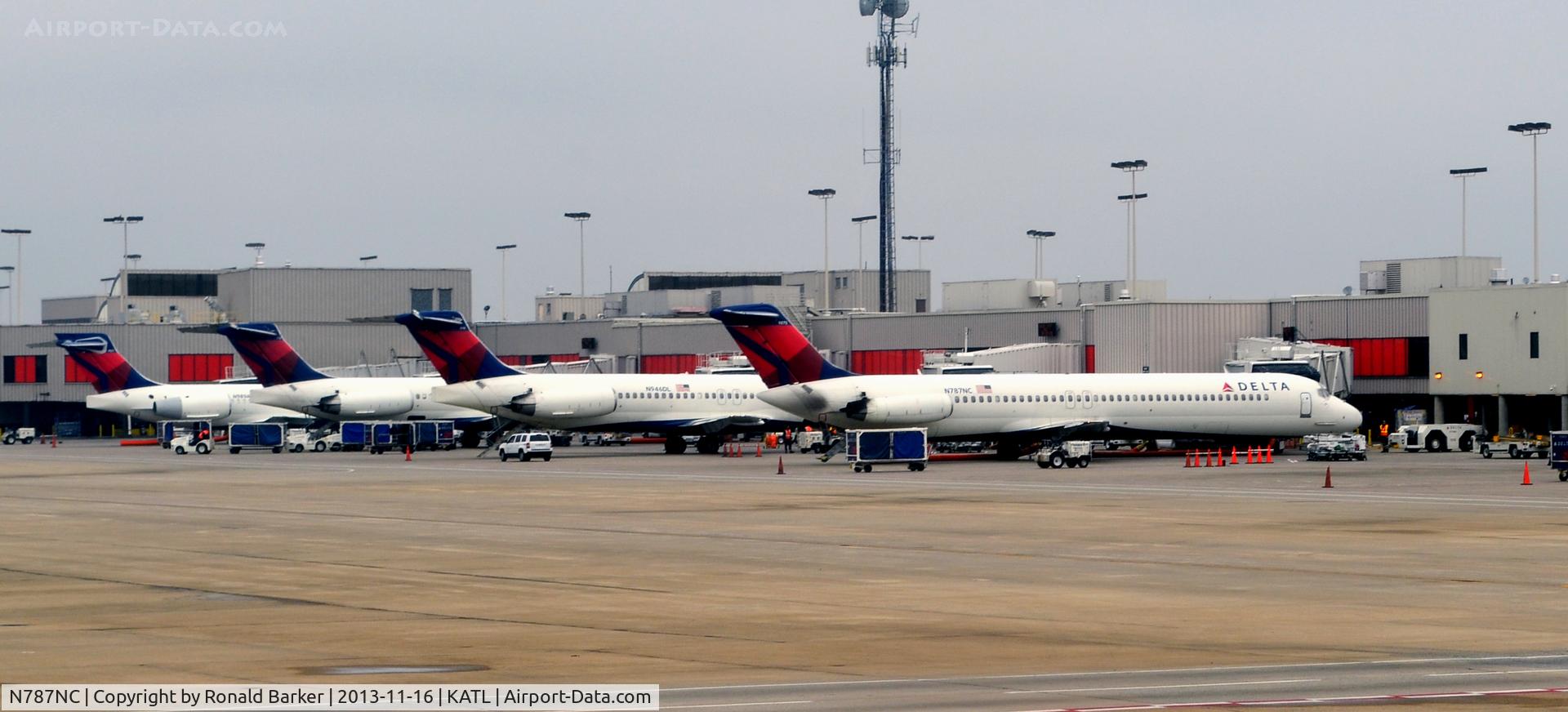 N787NC, 1980 McDonnell Douglas DC-9-51 C/N 48149, Atlanta
