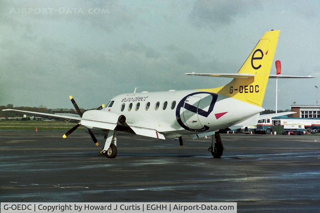 G-OEDC, 1987 British Aerospace BAe-3102 Jetstream 31 C/N 720, Euro Direct, approx 1994.