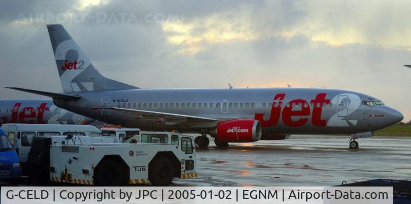 G-CELD, 1987 Boeing 737-33A C/N 23832, On a traditional nasty weather day...