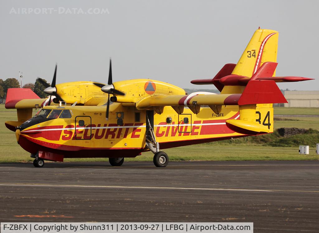 F-ZBFX, Canadair CL-215-6B11 CL-415 C/N 2007, Participant of the Cognac AFB Spotter Day 2013