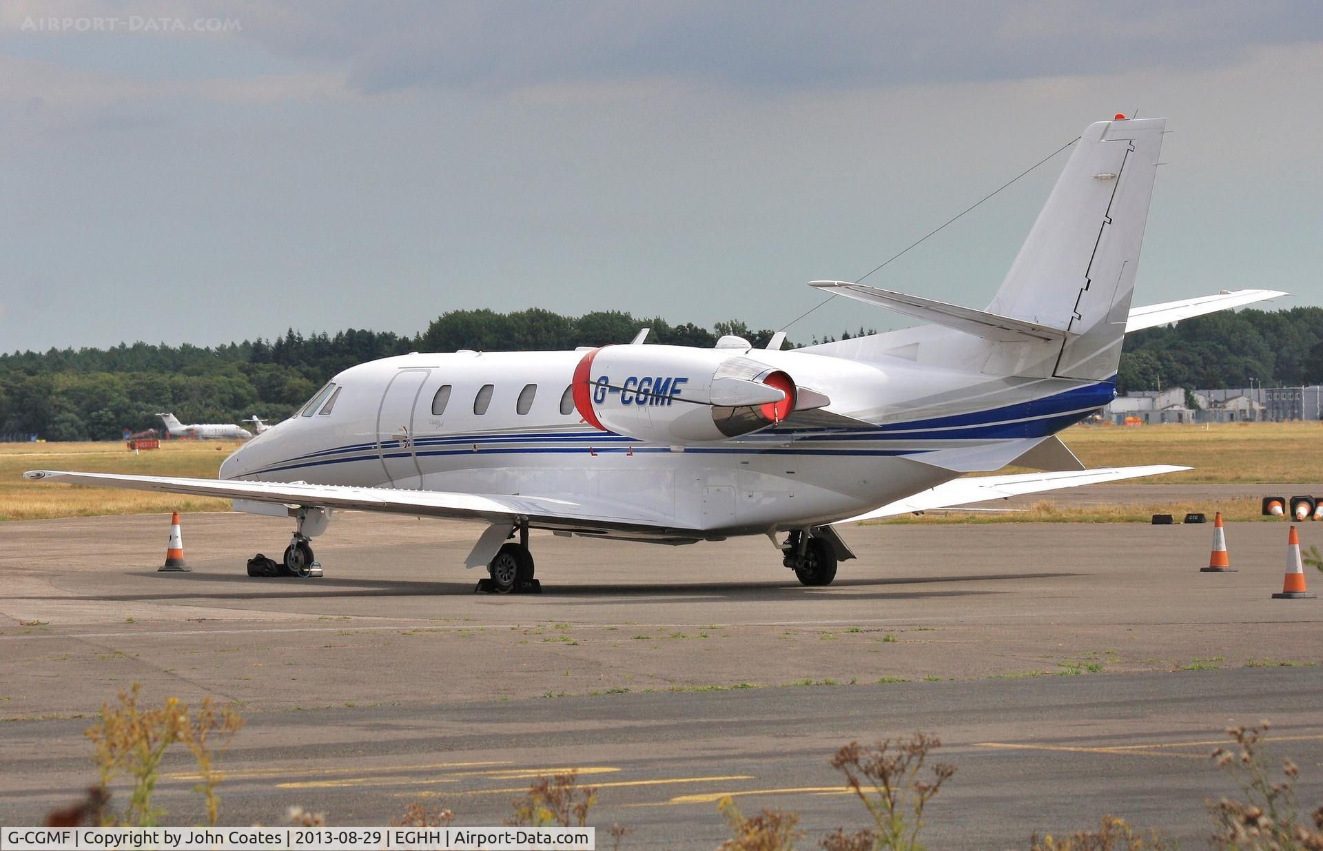 G-CGMF, 2002 Cessna 560 Citation Excel C/N 560-5271, Visiting CSE