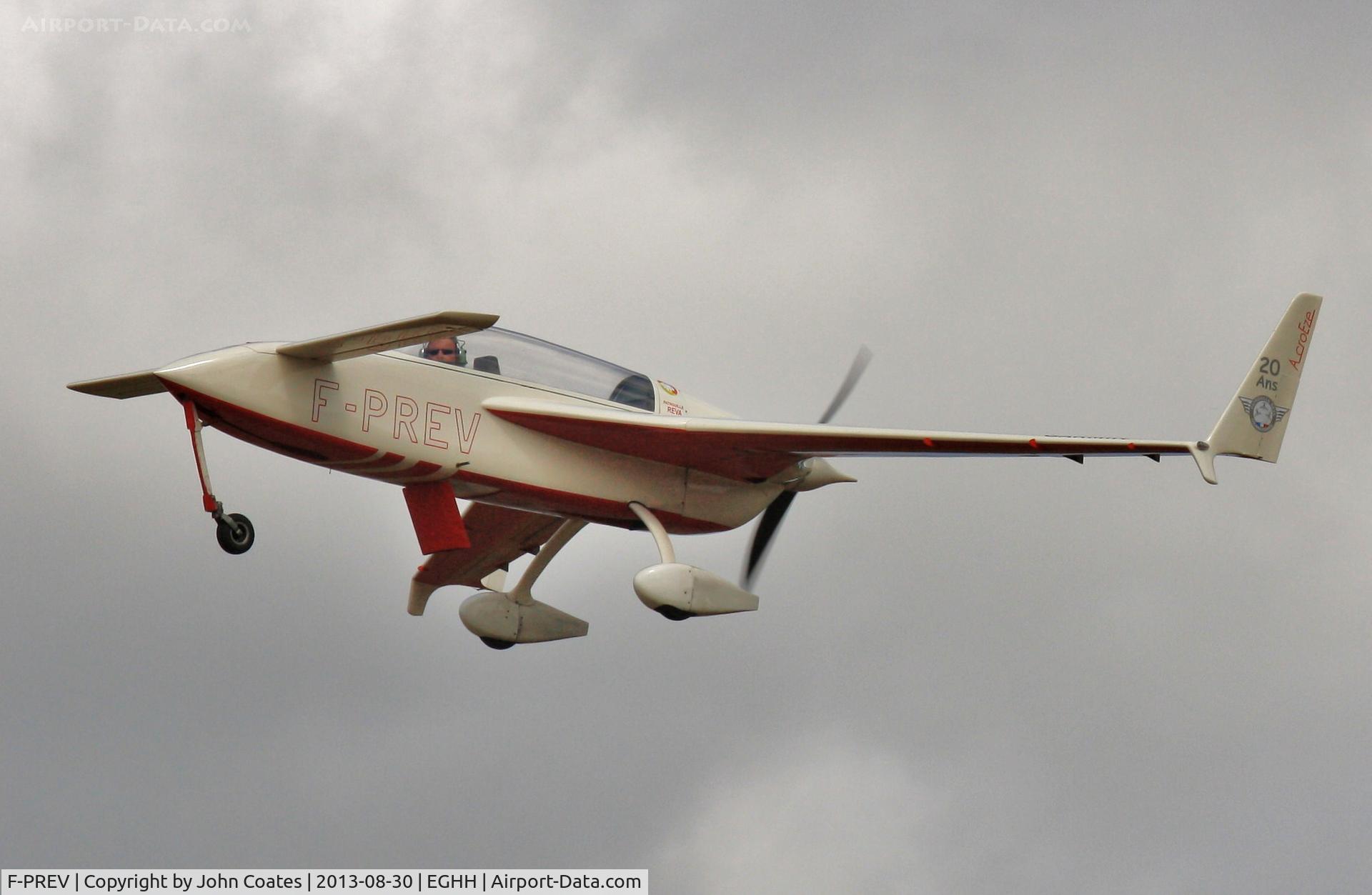 F-PREV, Rutan VariEze C/N 1961, Returning from seafront display