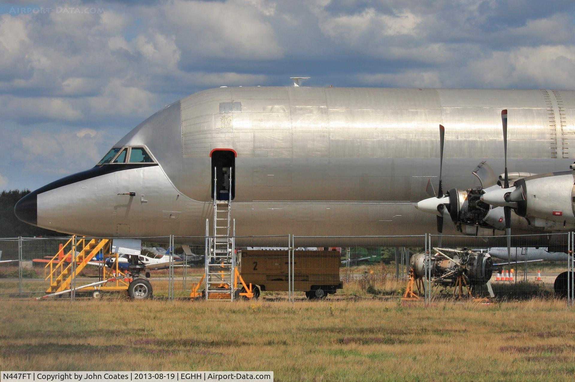 N447FT, 1969 Canadair CL-44-0 Skymonster C/N 16, Final tweaks to engines ?