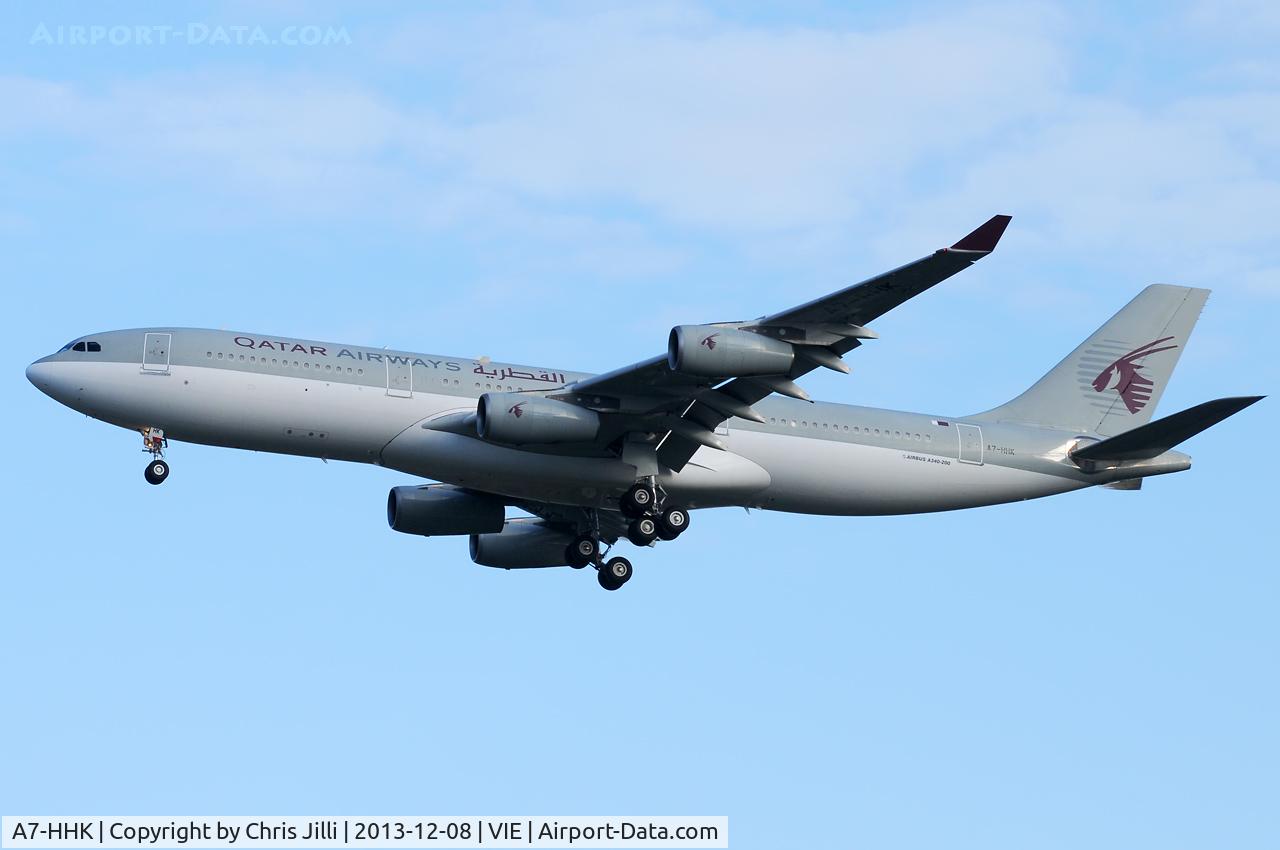A7-HHK, 1993 Airbus A340-211 C/N 026, Qatar Amiri Flight