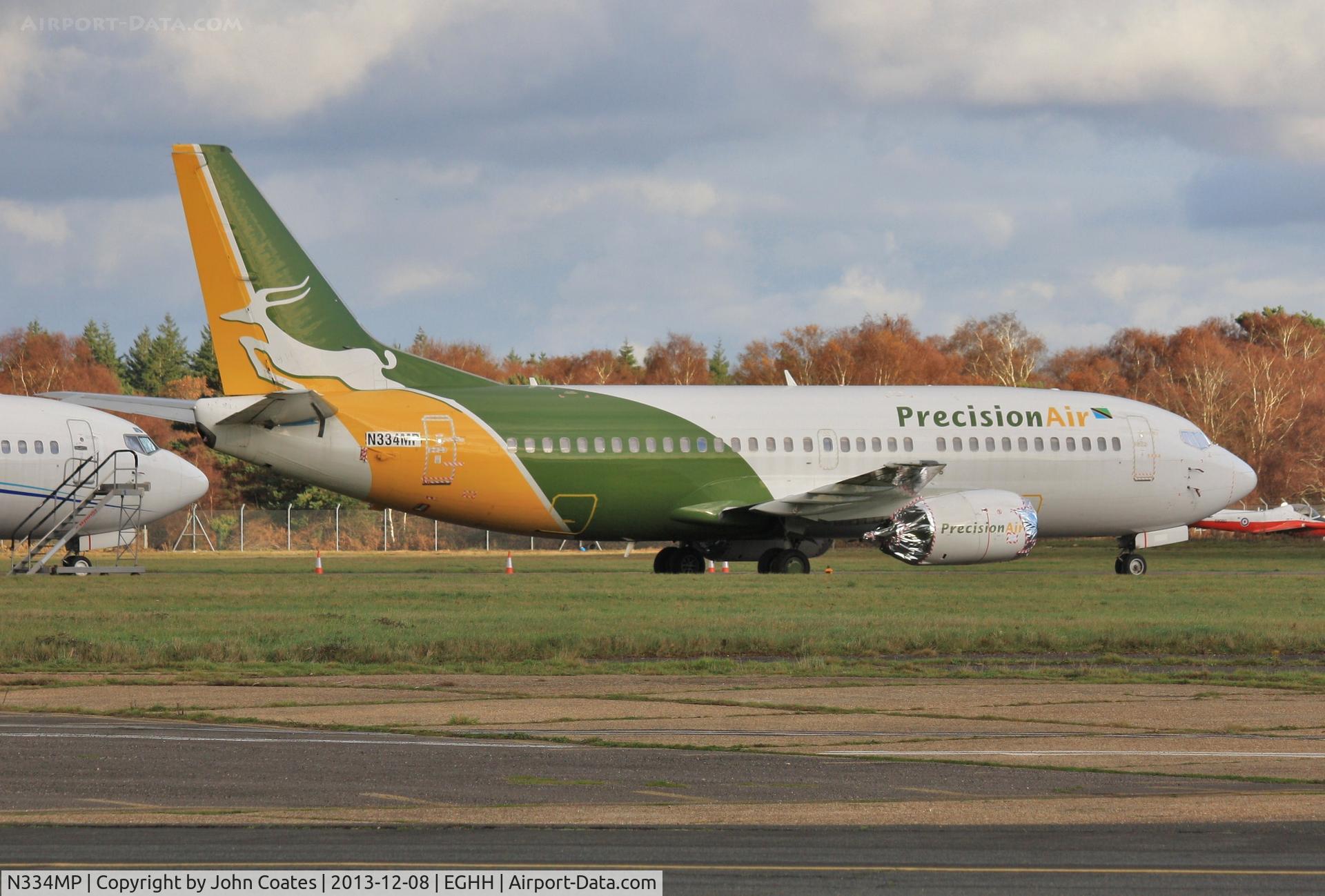 N334MP, 1999 Boeing 737-36N C/N 28596, At European storage area