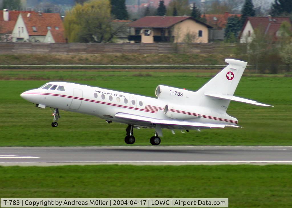 T-783, Dassault Falcon 50 C/N 67, Business flight.