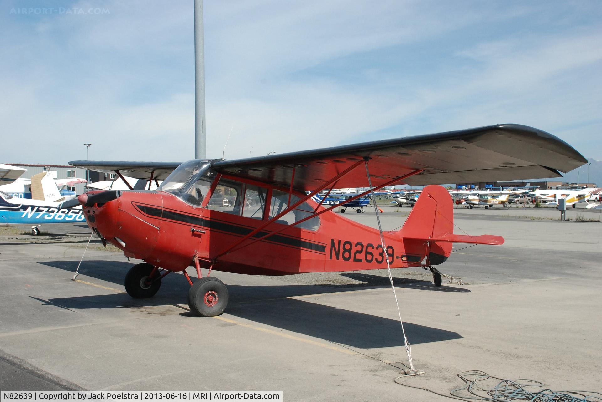 N82639, 1946 Aeronca 7AC Champion C/N 7AC-1281, N82639 at ramp MRI