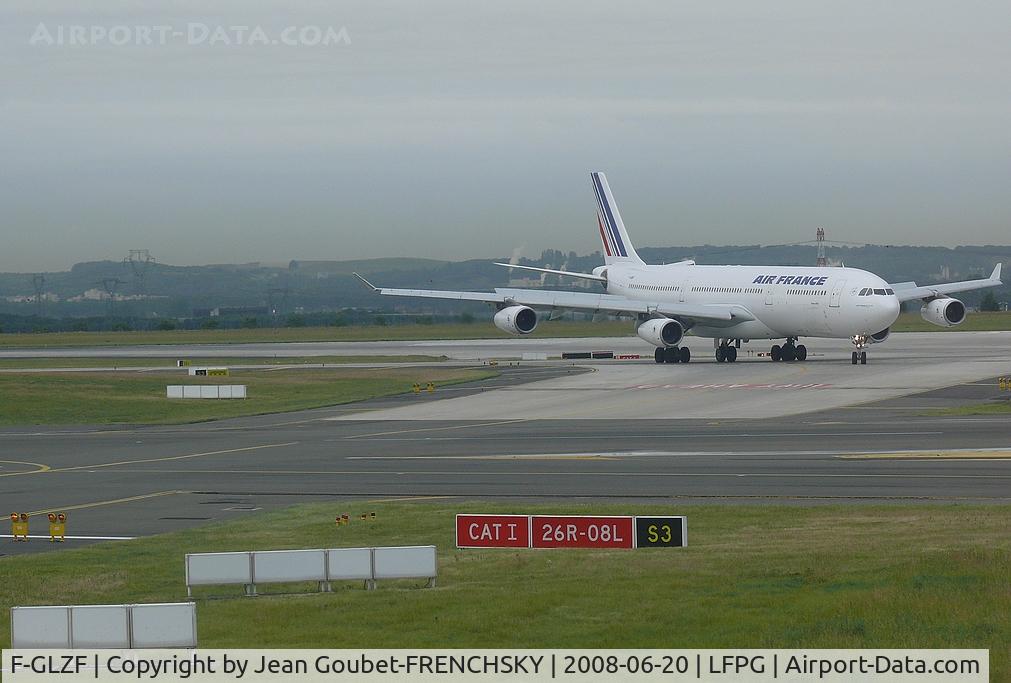 F-GLZF, Airbus A340-212 C/N 043, from Cairo