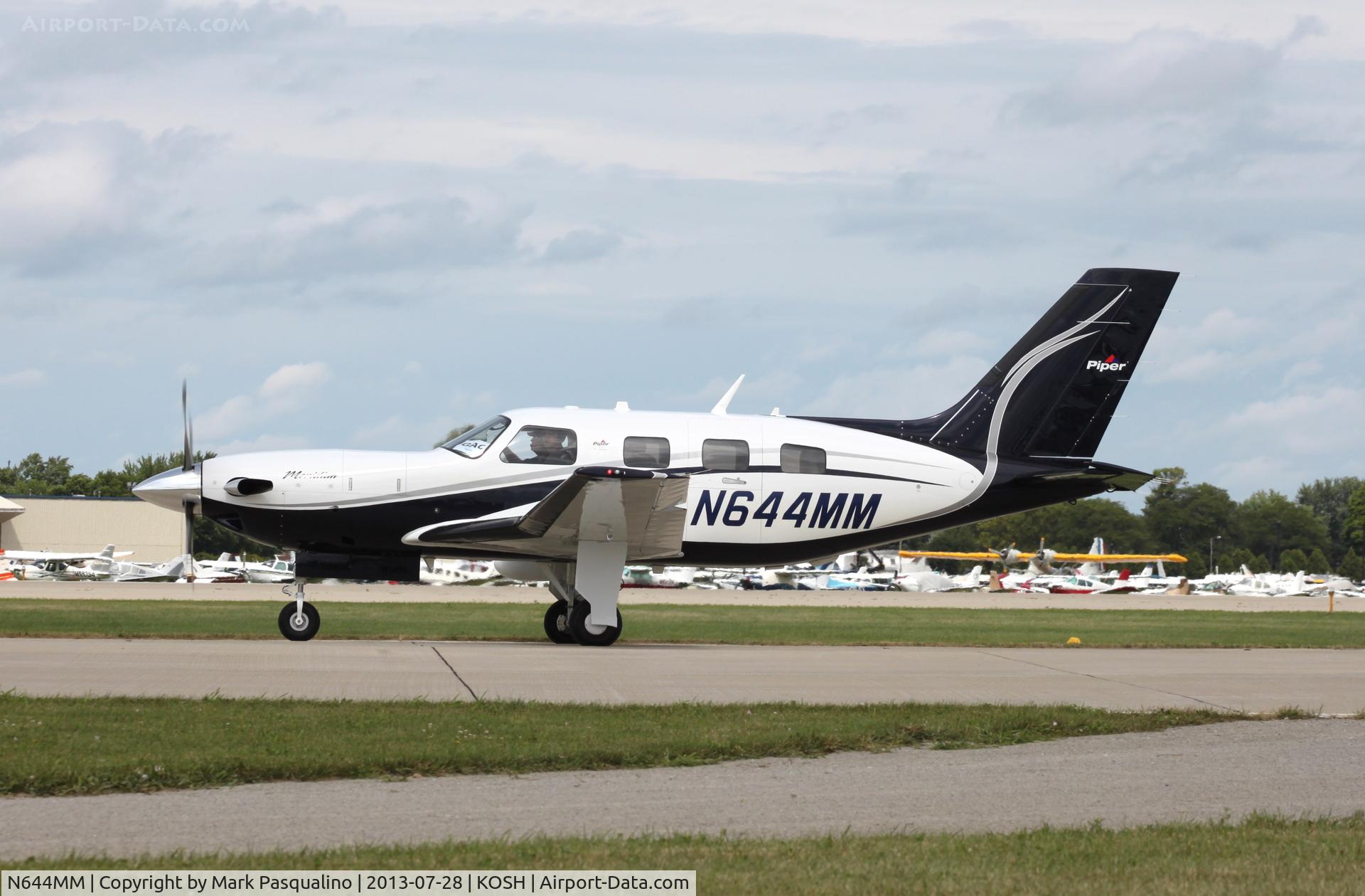 N644MM, 2013 Piper PA-46-500TP Malibu Meridian C/N 4697524, Piper PA46-500TP