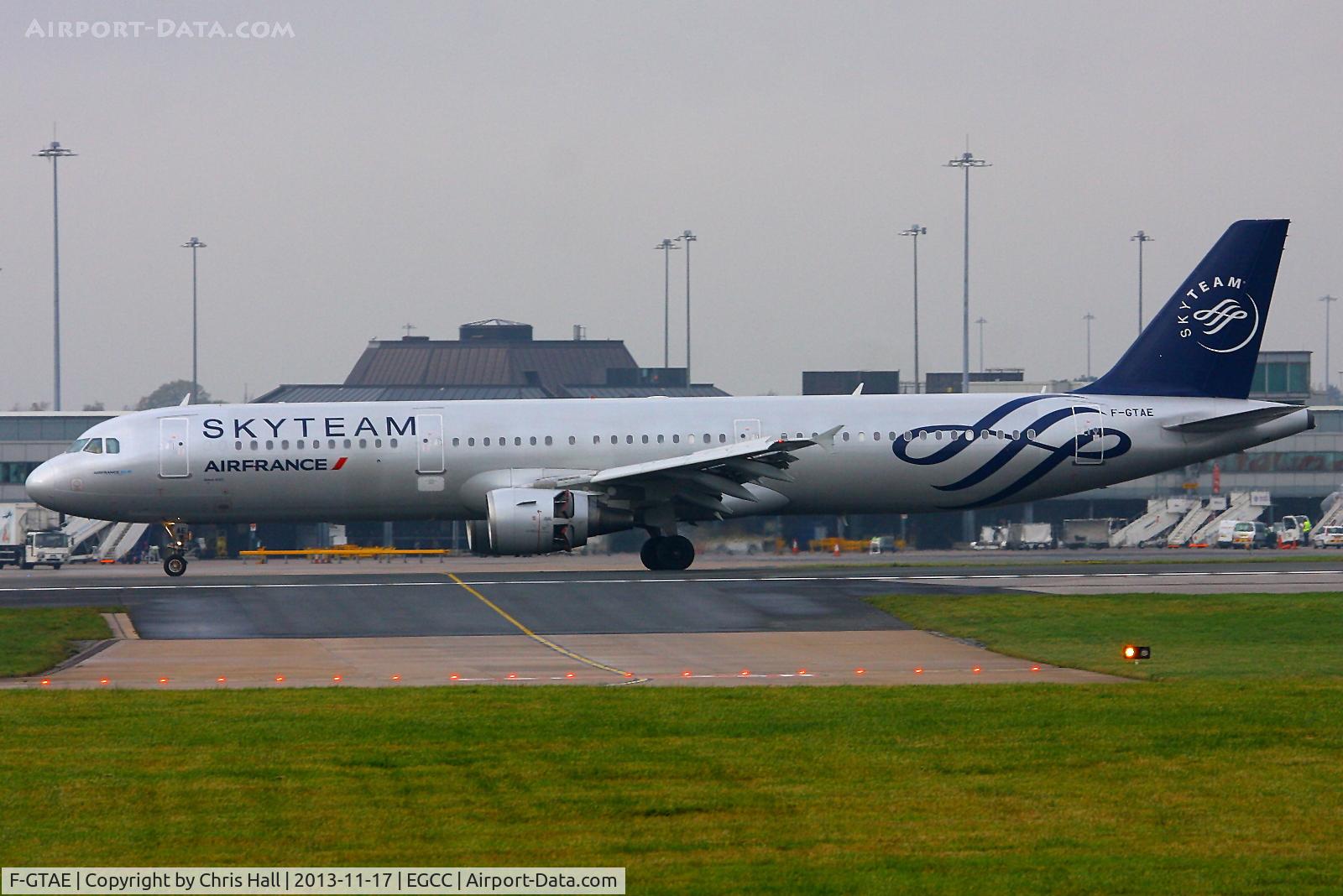F-GTAE, 1998 Airbus A321-211 C/N 0796, Air France in Skyteam livery