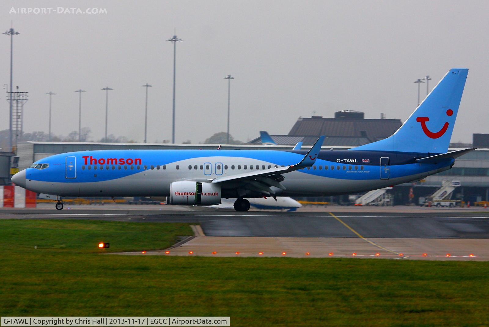 G-TAWL, 2012 Boeing 737-8K5 C/N 37243, Thomson