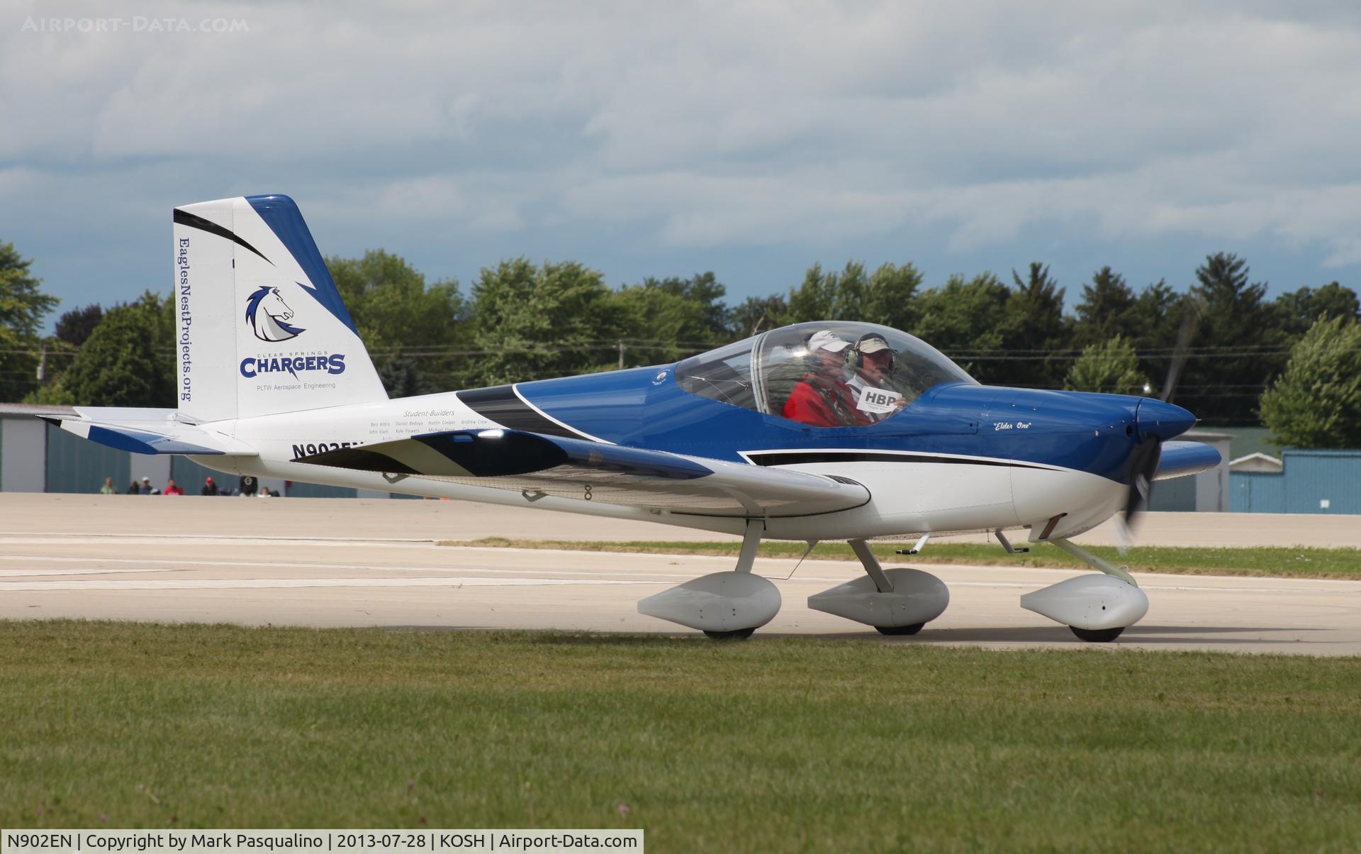 N902EN, 2013 Vans RV-12 C/N 120645, Vans RV-12