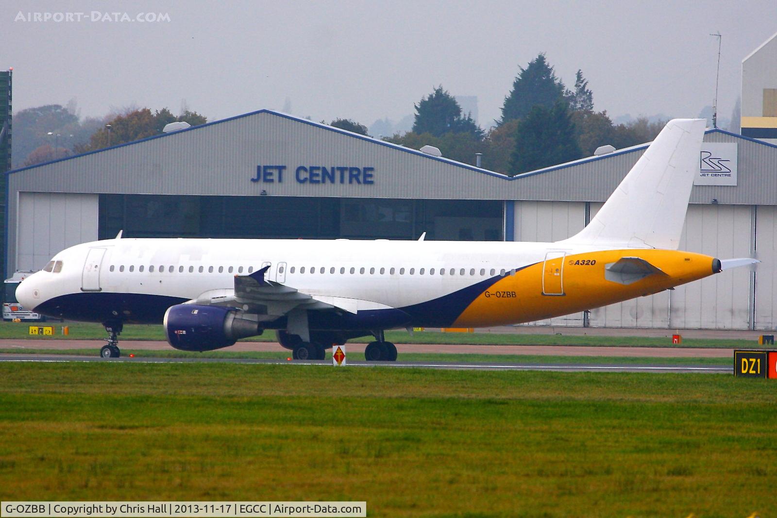 G-OZBB, 1994 Airbus A320-212 C/N 389, all Monarch titles removed prior to its ferry flight to Tupelo for storage and eventual scrapping