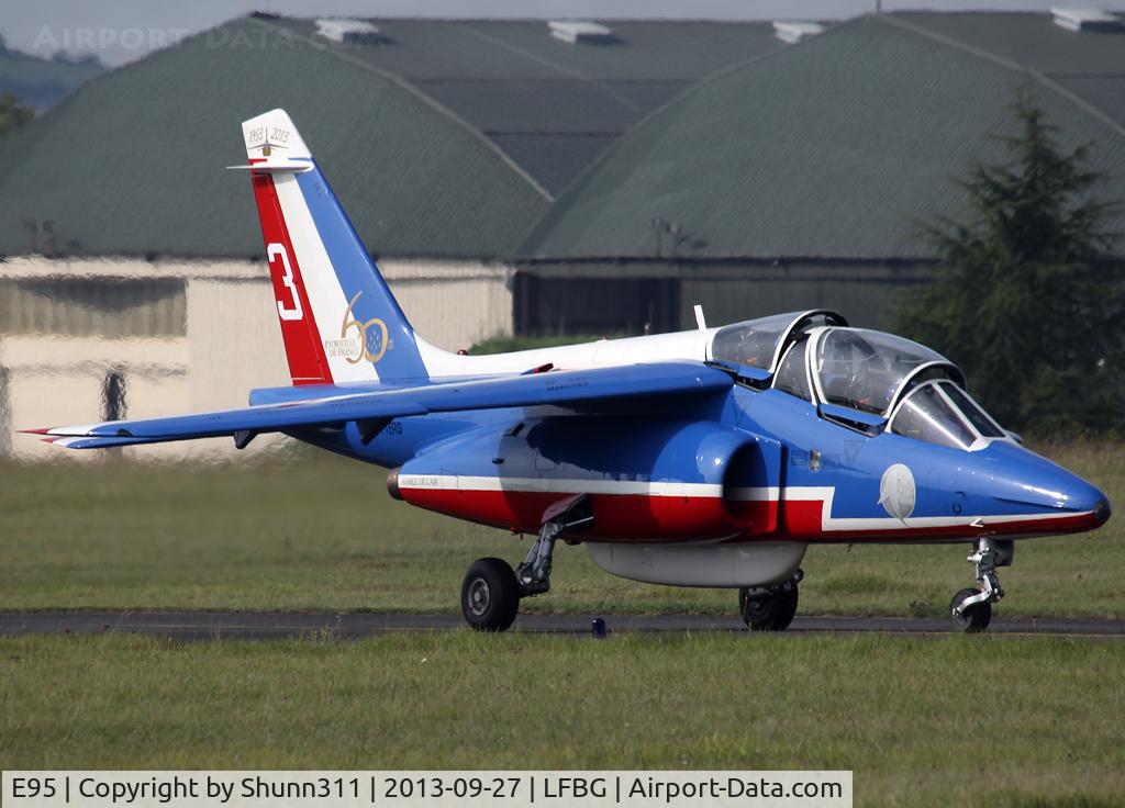 E95, Dassault-Dornier Alpha Jet E C/N E95, Participant of the Cognac AFB Spotter Day 2013