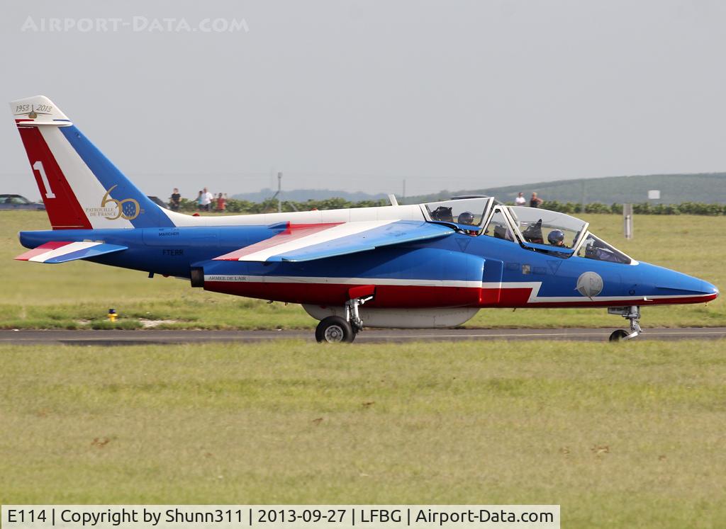 E114, Dassault-Dornier Alpha Jet E C/N E114, Participant of the Cognac AFB Spotter Day 2013