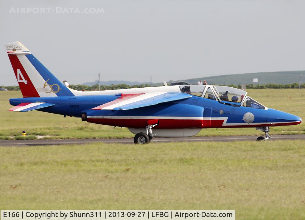 E166, Dassault-Dornier Alpha Jet E C/N E166, Participant of the Cognac AFB Spotter Day 2013