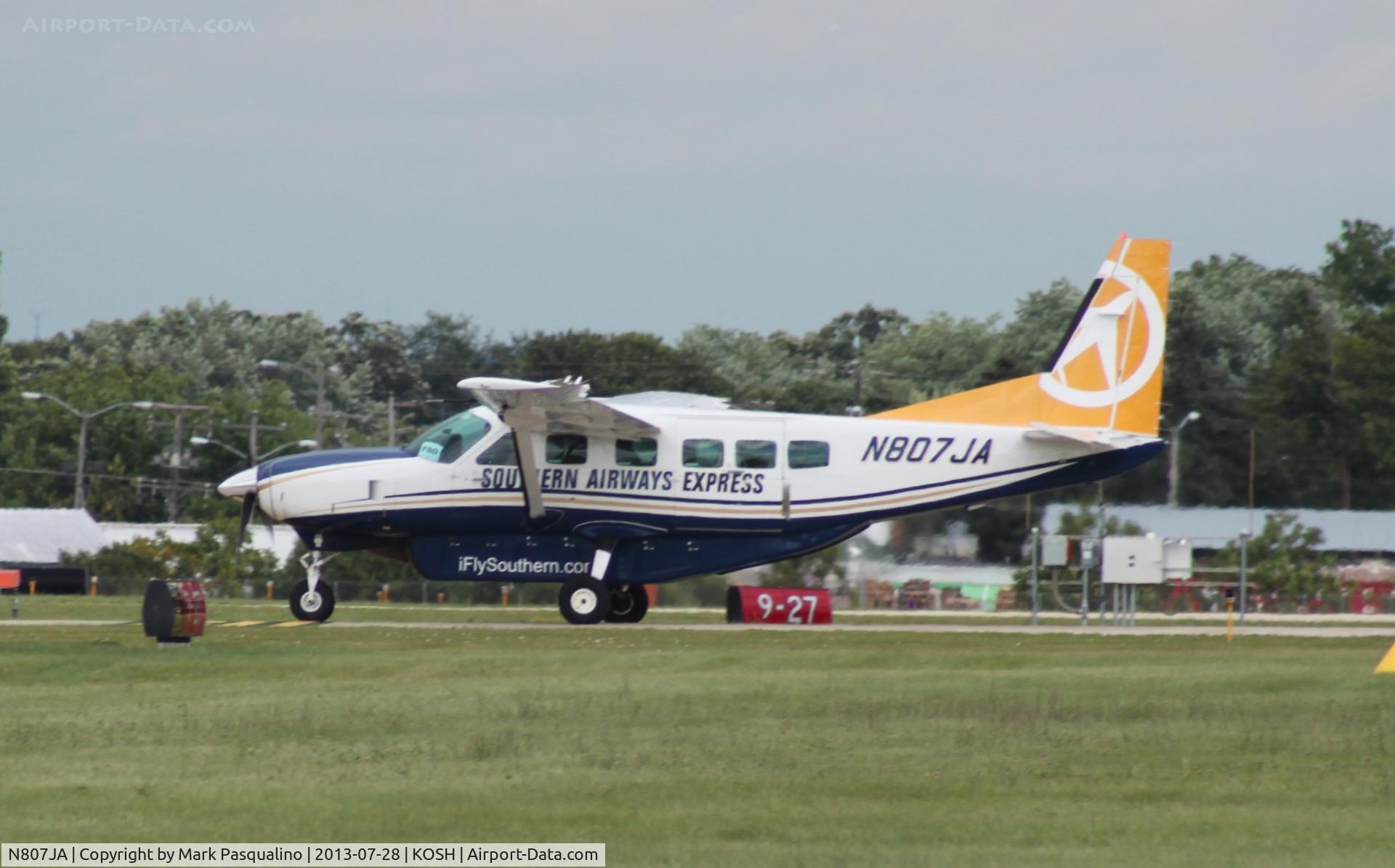 N807JA, 1985 Cessna 208 Caravan I C/N 20800075, Cessna 208