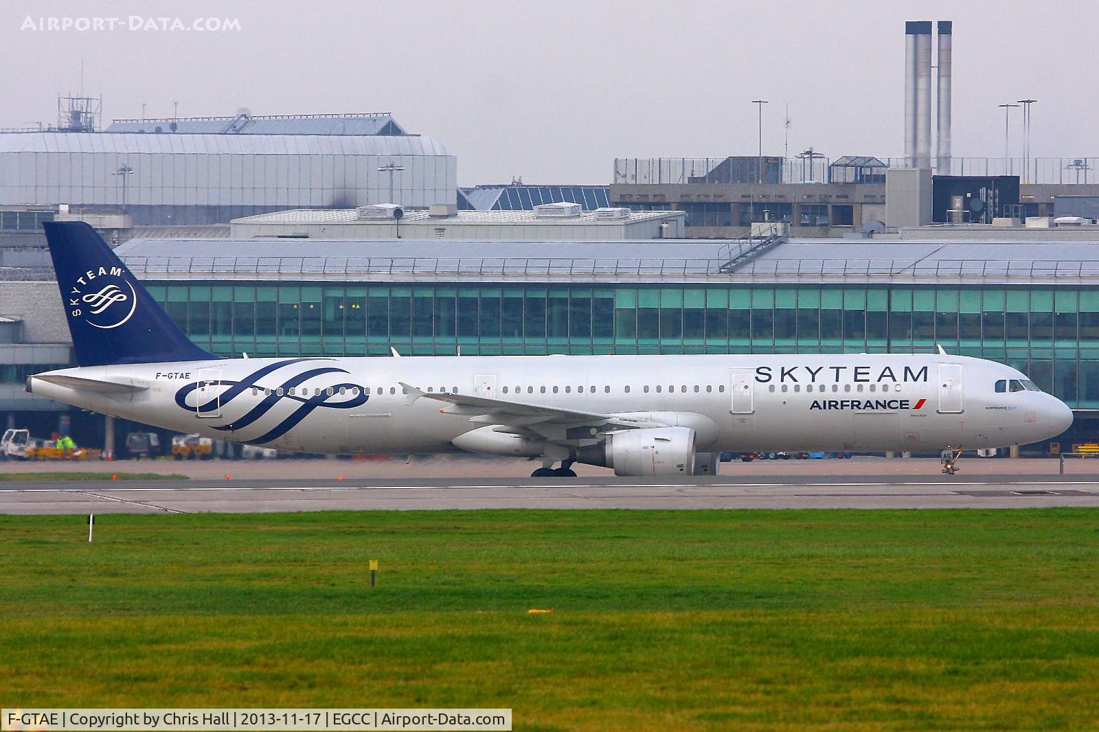 F-GTAE, 1998 Airbus A321-211 C/N 0796, Air France in Skyteam livery