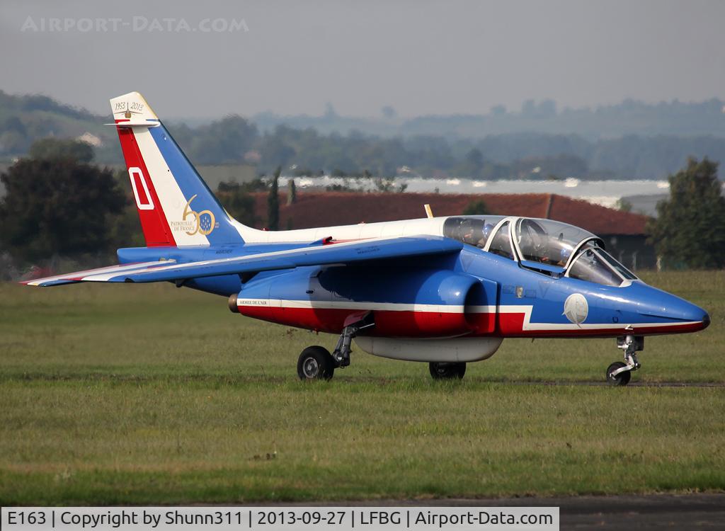 E163, Dassault-Dornier Alpha Jet E C/N E163, Participant of the Cognac AFB Spotter Day 2013