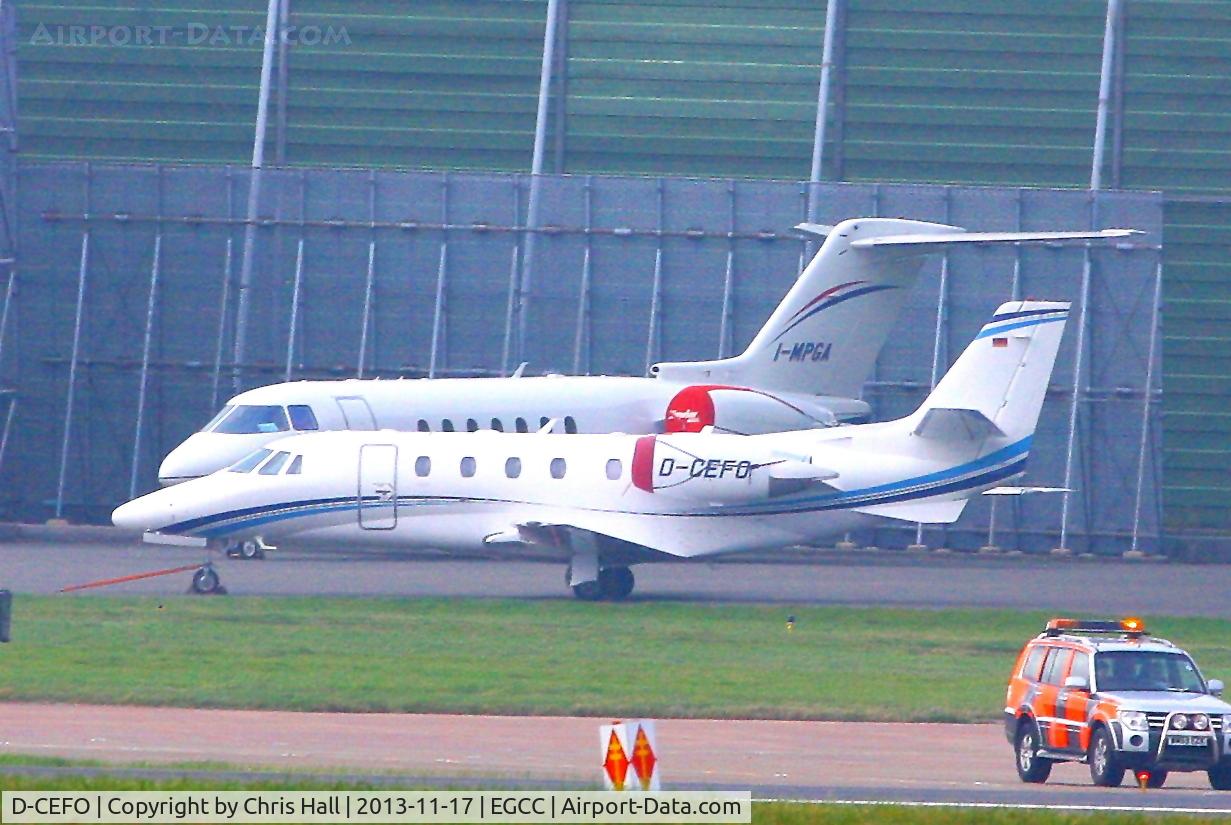 D-CEFO, 2011 Cessna 560XL Citation Excel XLS+ C/N 560-6082, Air Hamburg
