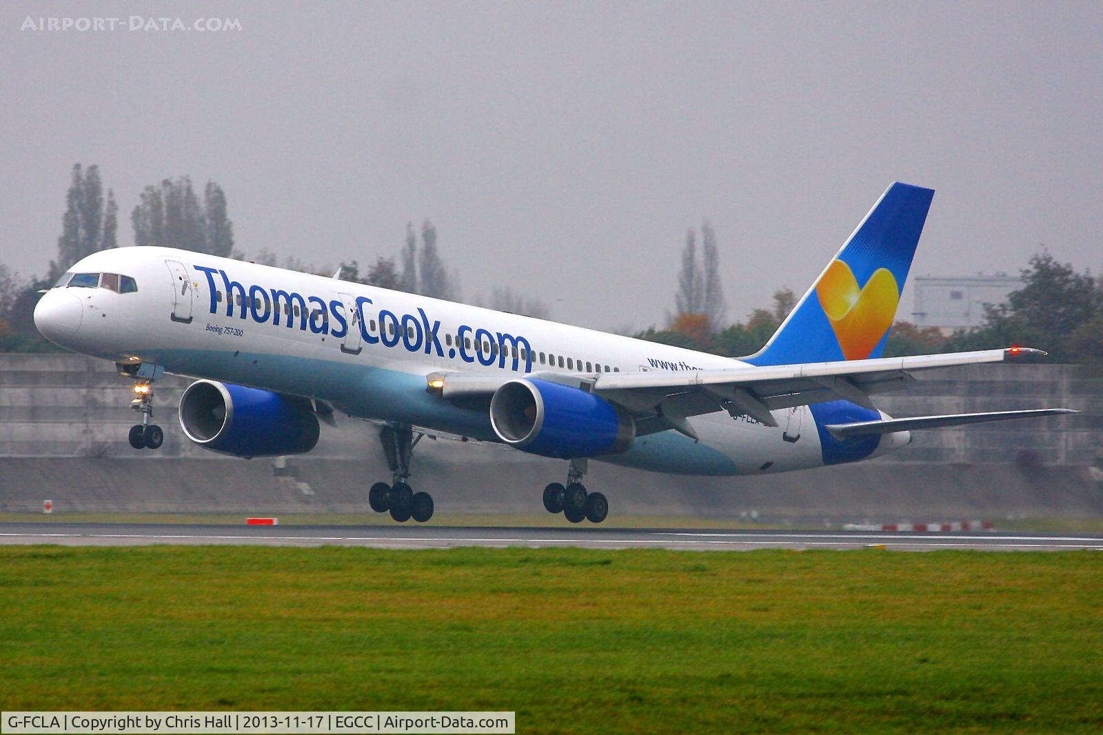 G-FCLA, 1997 Boeing 757-28A C/N 27621, Thomas Cook's new 