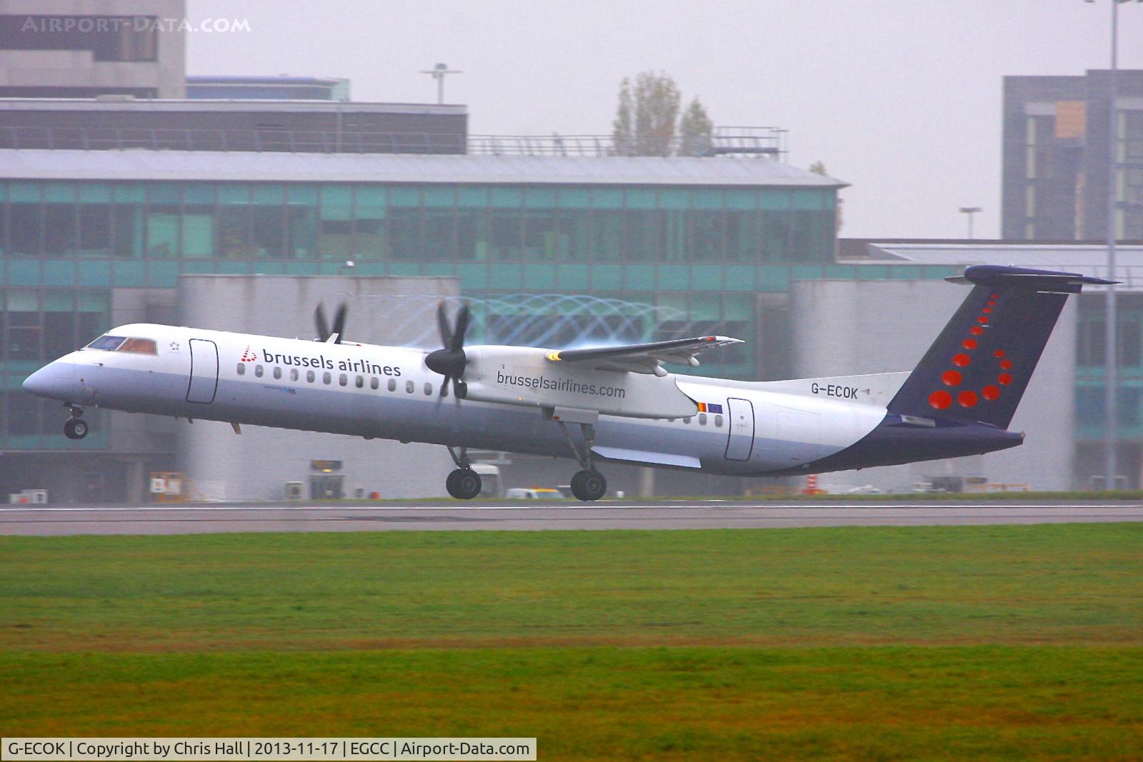 G-ECOK, 2008 Bombardier DHC-8-402Q Dash 8 C/N 4230, Brussels Airlines