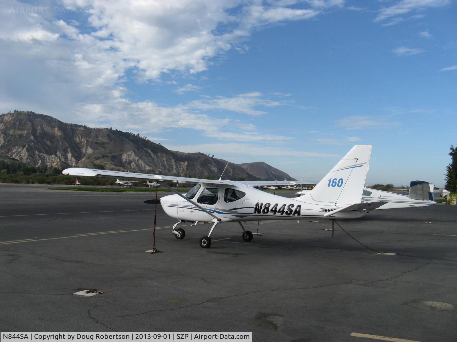 N844SA, 2006 Symphony SA-160 C/N S-0015, 2006 Symphony Aircraft Inds. SA-160 SYMPHONY, Lycoming O-320-D2A 160 Hp, Production version of New GlaStar with improvements made in Canada, two-place, Standard class, not an LSA.
