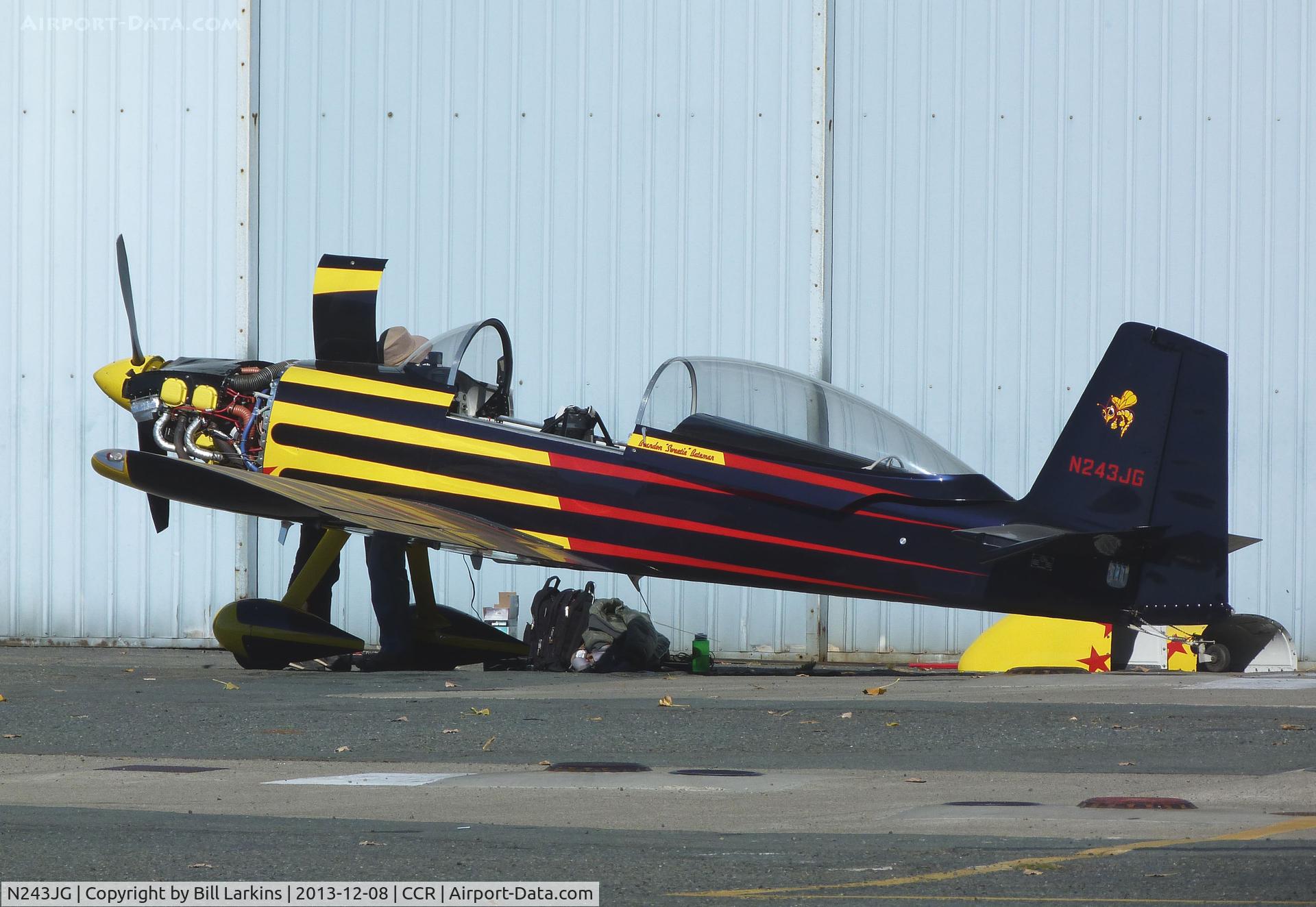 N243JG, 2001 Vans RV-8 C/N 80669, Visitor