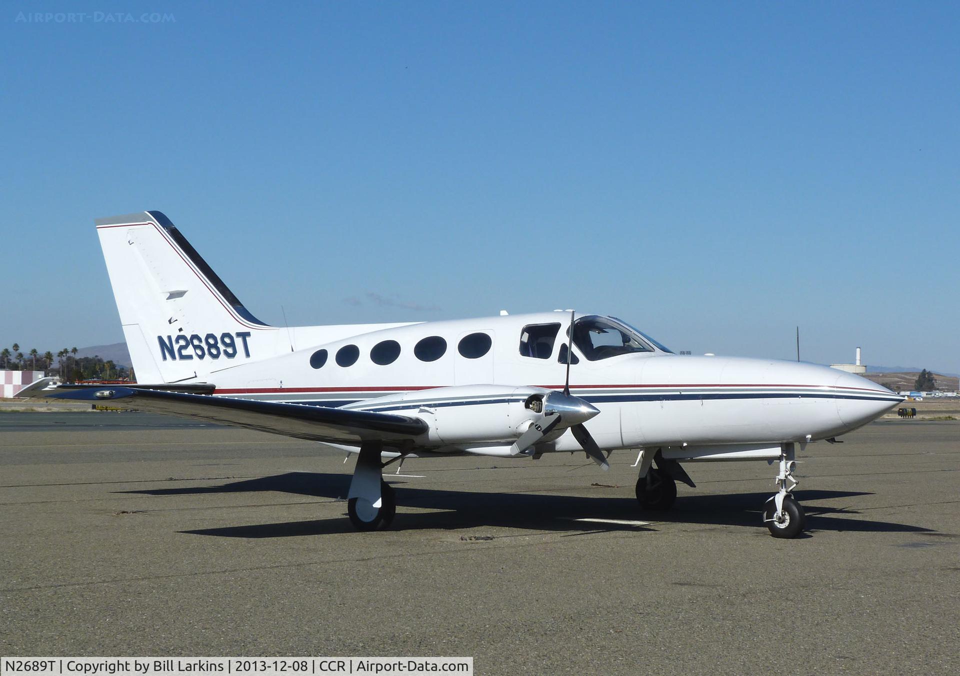 N2689T, Cessna 414A Chancellor C/N 414A0403, Right side