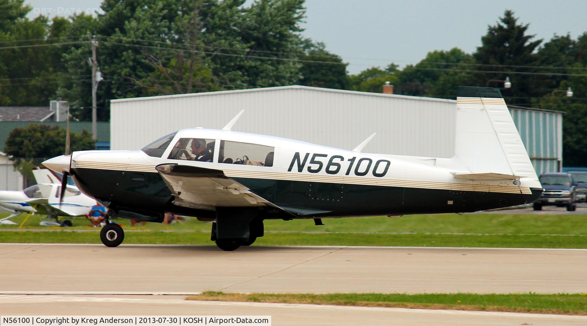 N56100, 1983 Mooney M20J 201 C/N 24-1362, EAA AirVenture 2013