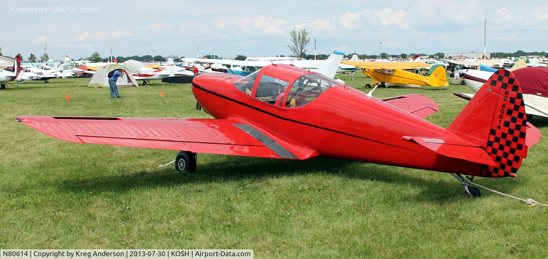 N80614, 1946 Globe GC-1B Swift C/N 1019, EAA AirVenture 2013