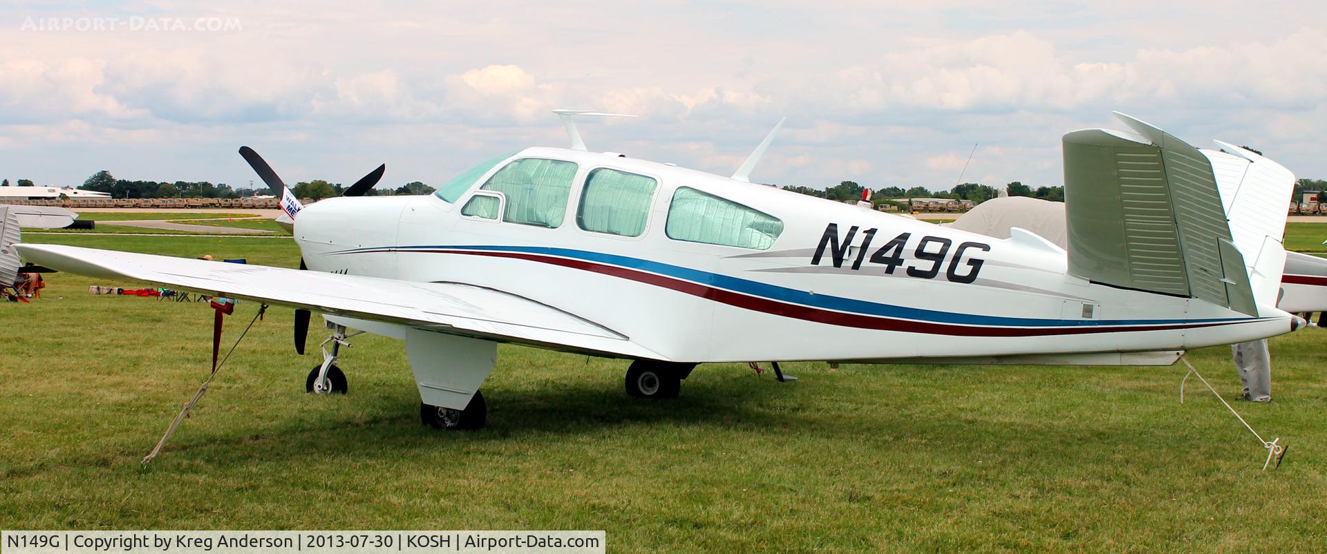 N149G, 1966 Beech V35 Bonanza C/N D-8100, EAA AirVenture 2013
