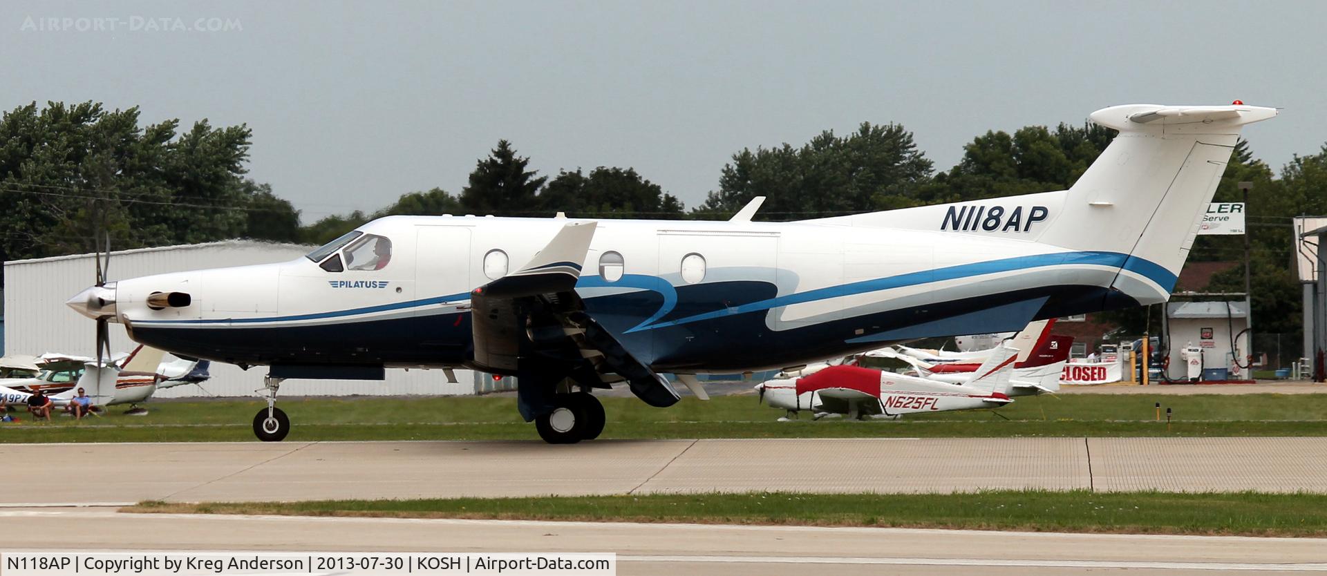 N118AP, 1997 Pilatus PC-12/45 C/N 175, EAA AirVenture 2013