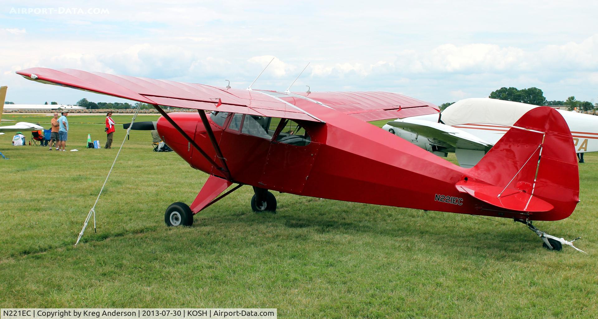 N221EC, 1953 Piper PA-20 Pacer C/N 20-979, EAA AirVenture 2013