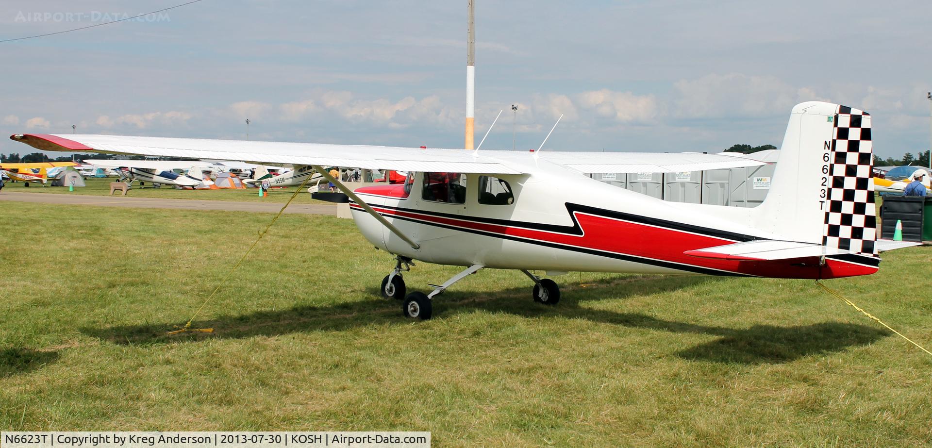 N6623T, 1960 Cessna 150A C/N 15059023, EAA AirVenture 2013