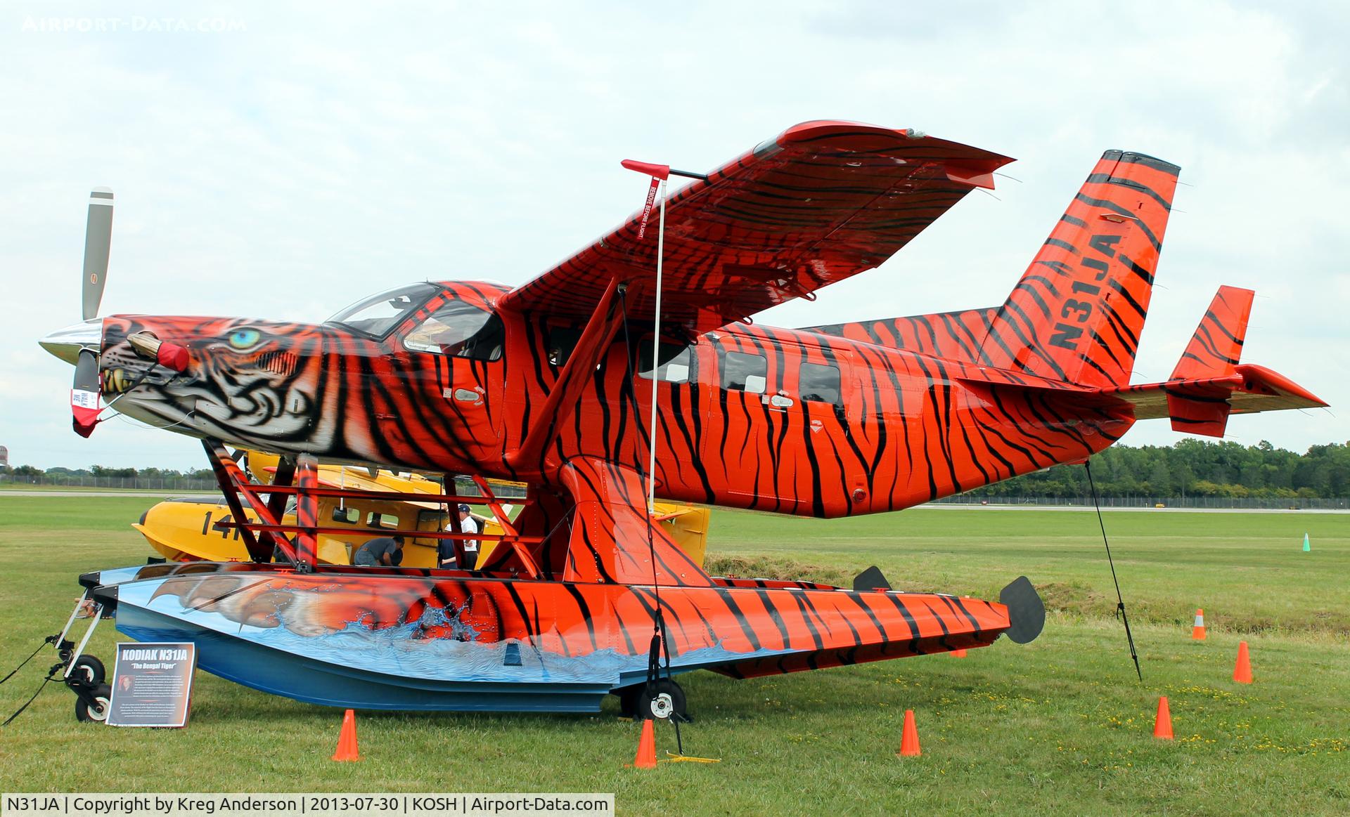 N31JA, 2010 Quest Kodiak 100 C/N 100-0042, EAA AirVenture 2013
