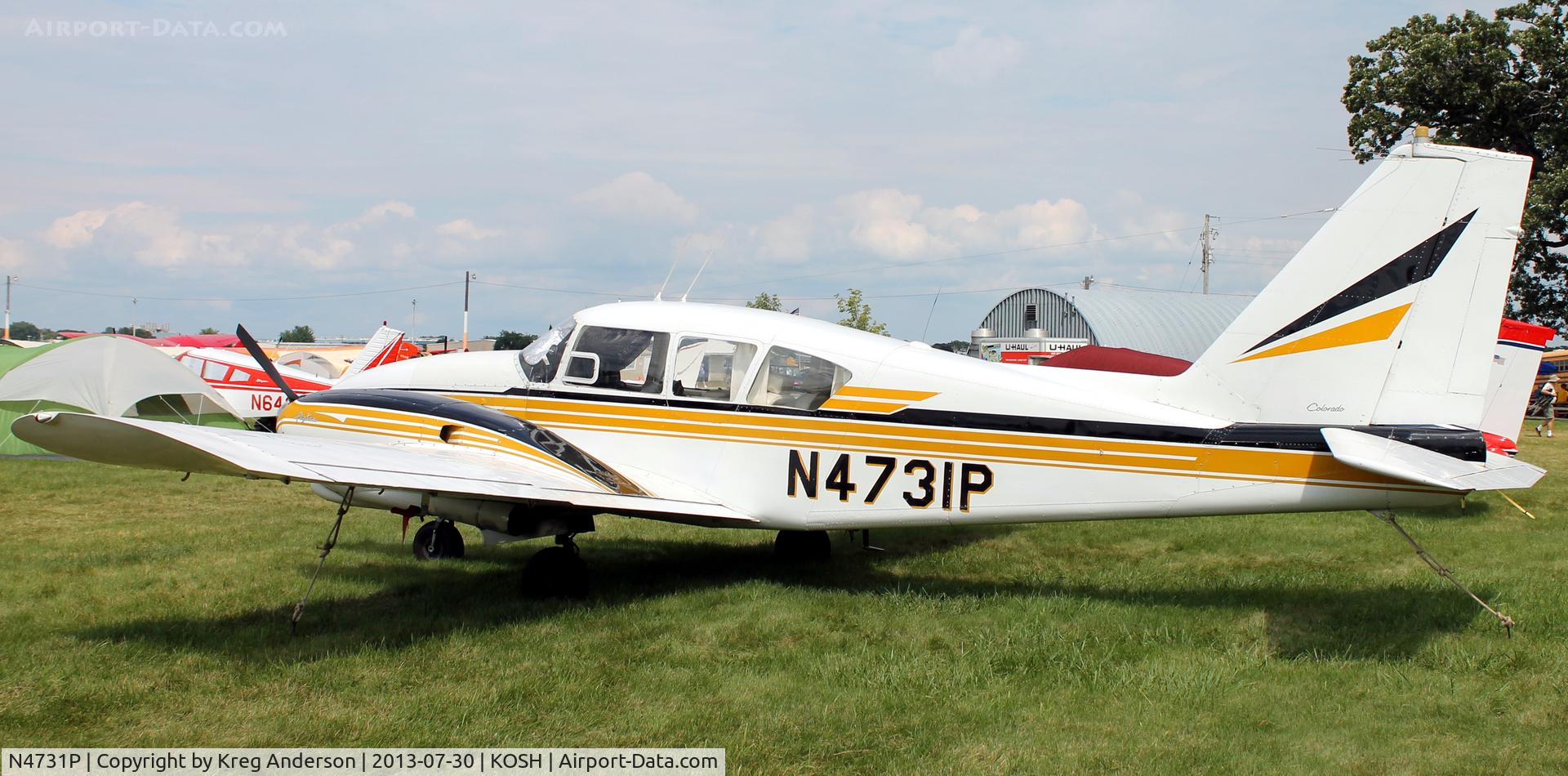 N4731P, 1960 Piper PA-23-250 Apache C/N 27-261, EAA AirVenture 2013