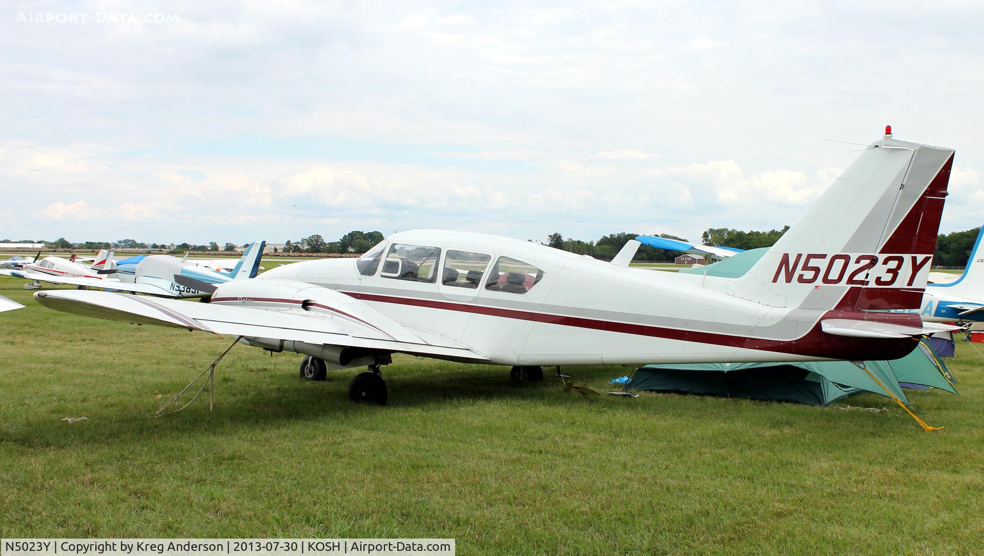 N5023Y, 1962 Piper PA-23-250 C/N 27-2027, EAA AirVenture 2013