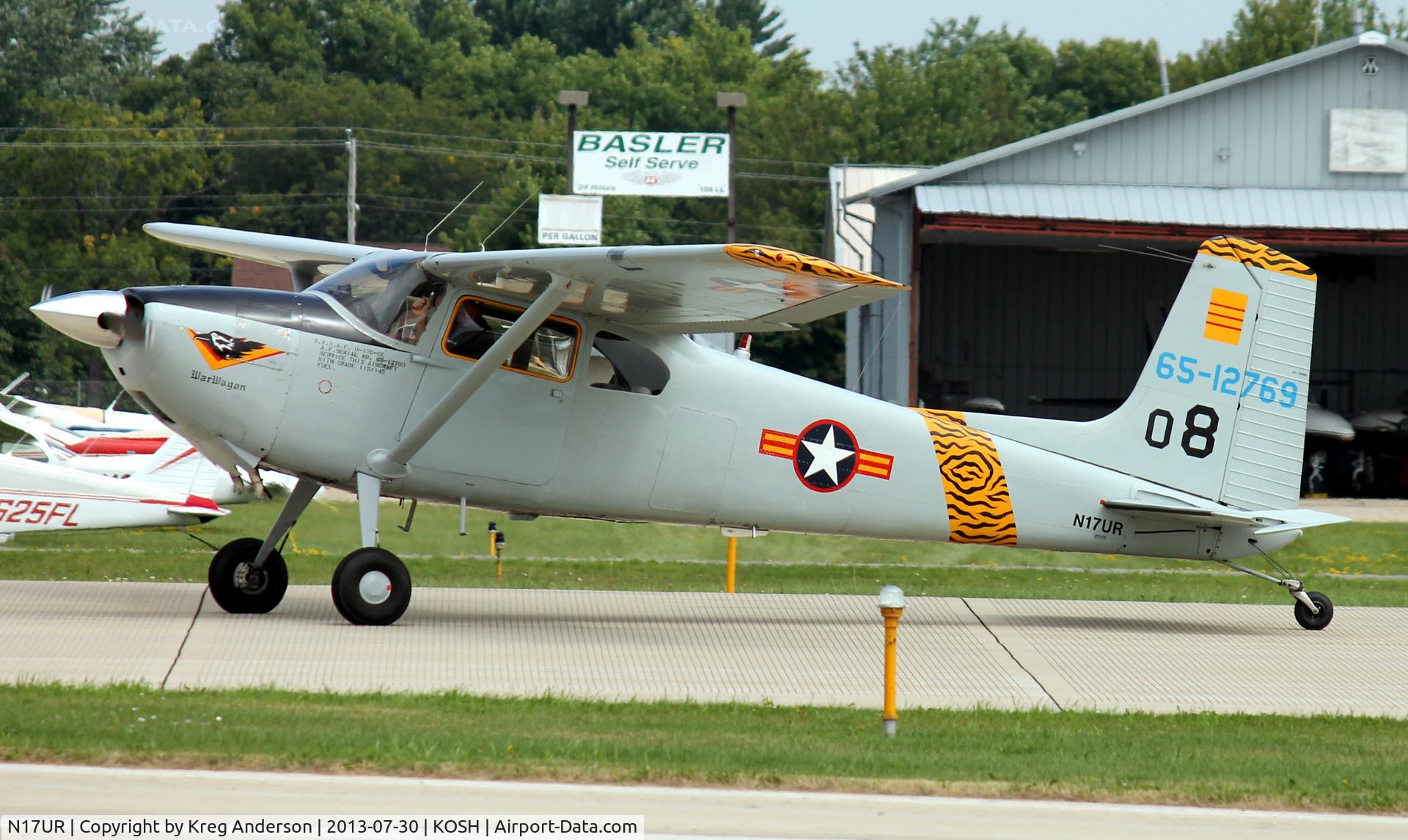 N17UR, Cessna 180 C/N 31008, EAA AirVenture 2013